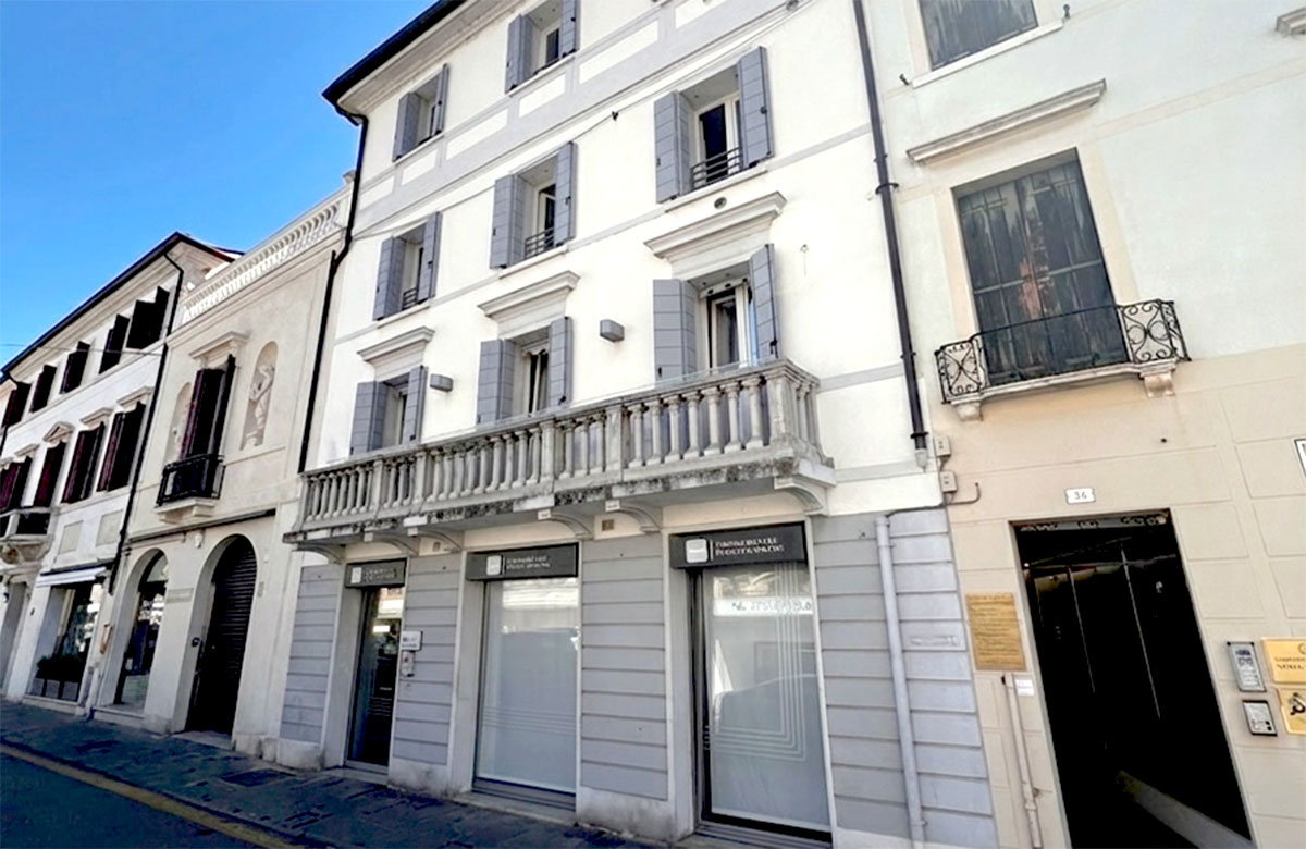 Foto della sede di Povegliano Immobilliare in Borgo Mazzini a Treviso