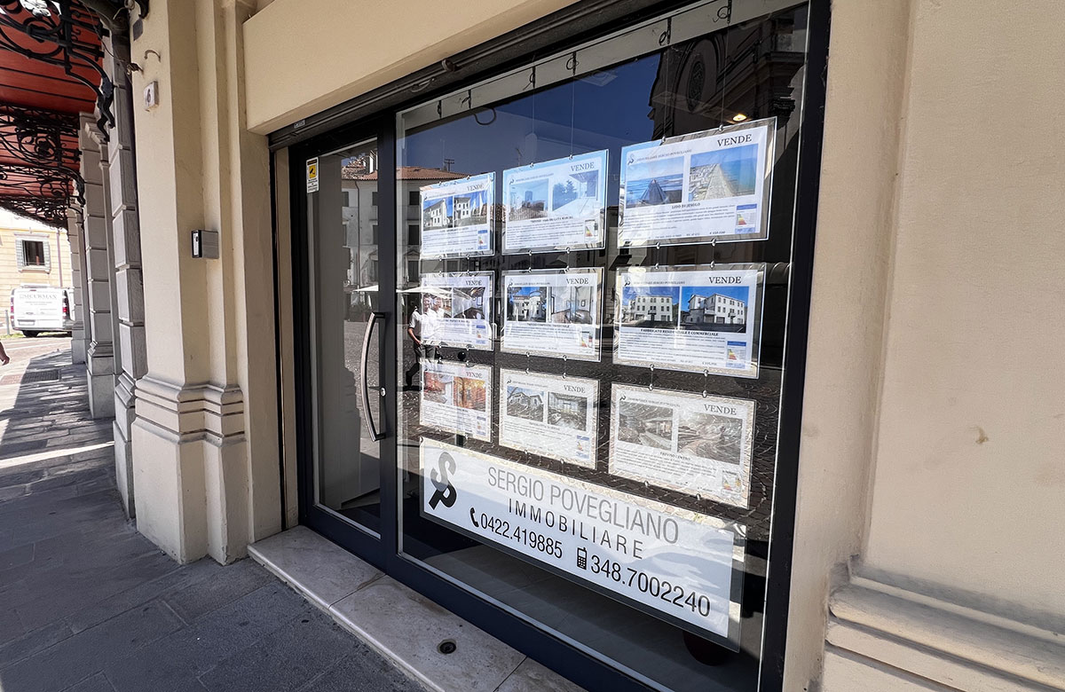 Foto della sede di Povegliano Immobilliare in Piazza San Leonardo a Treviso